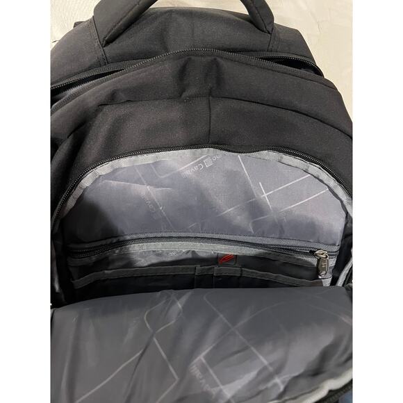 Bruno Cavalli Padded Computer Black Backpack - Picture 4 of 5